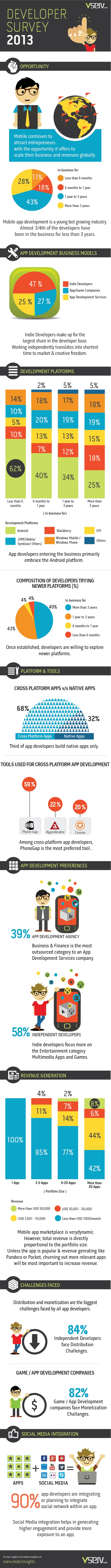 App Developer Survey Infographic
