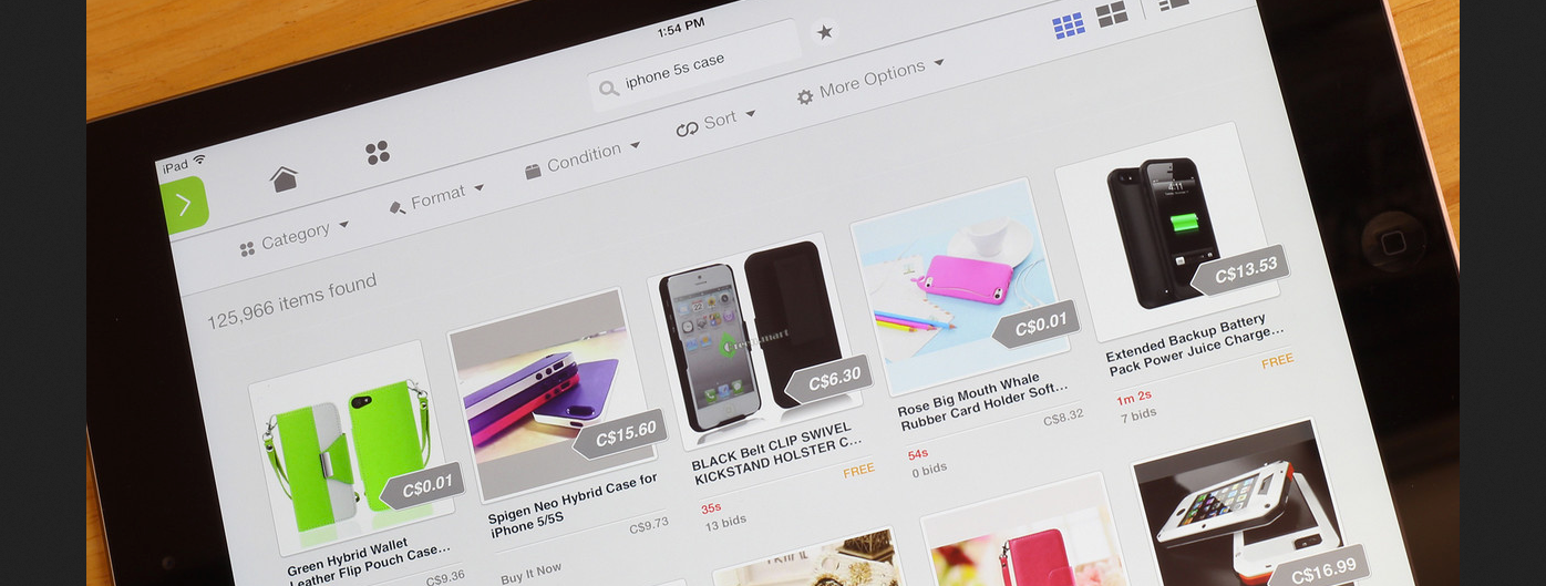 mobile shopping app