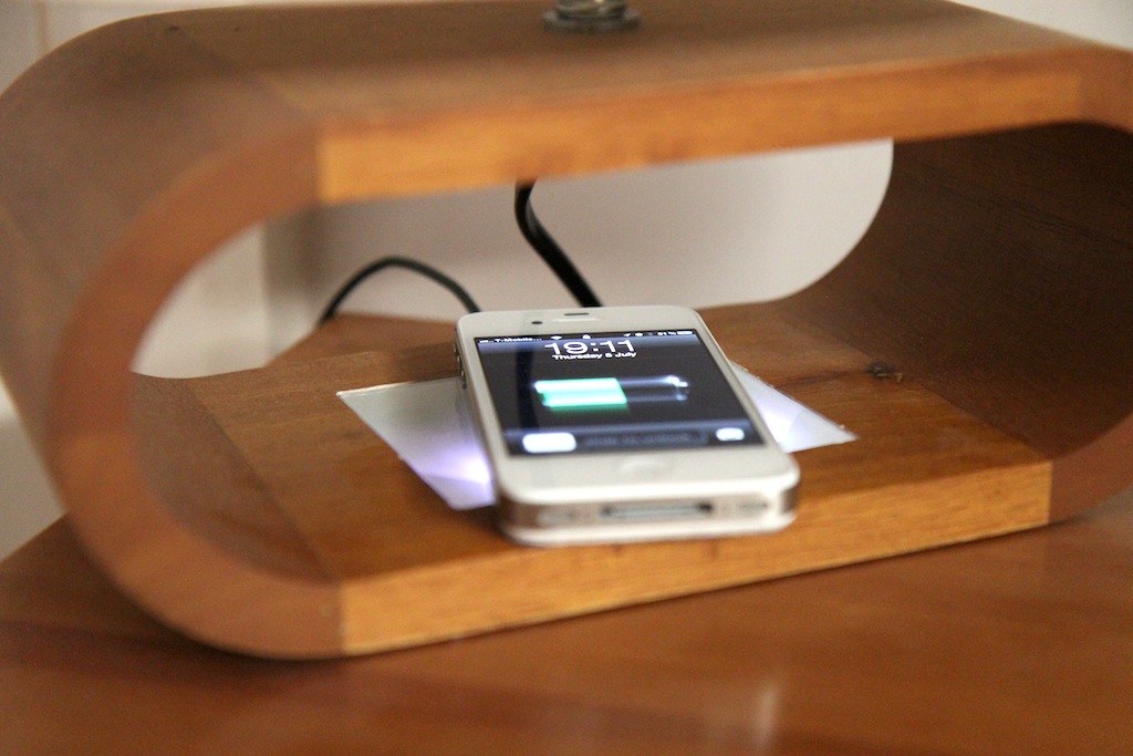 wireless charging iPhone in development