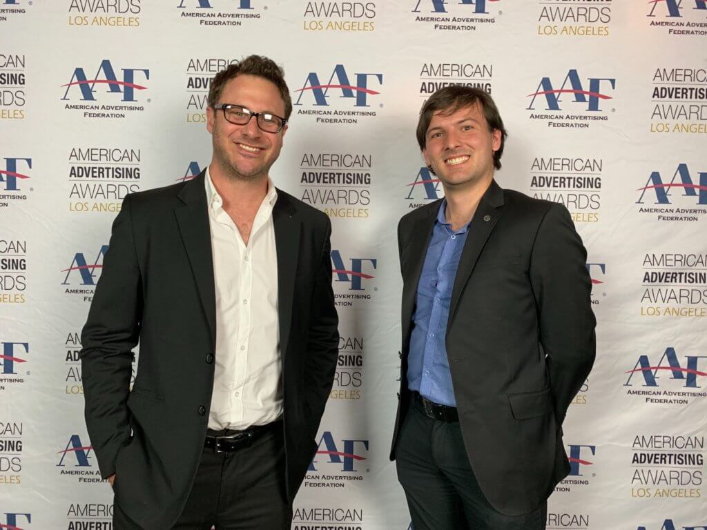 Marc Fischer and Patrick Ward attend Addys in Los Angeles