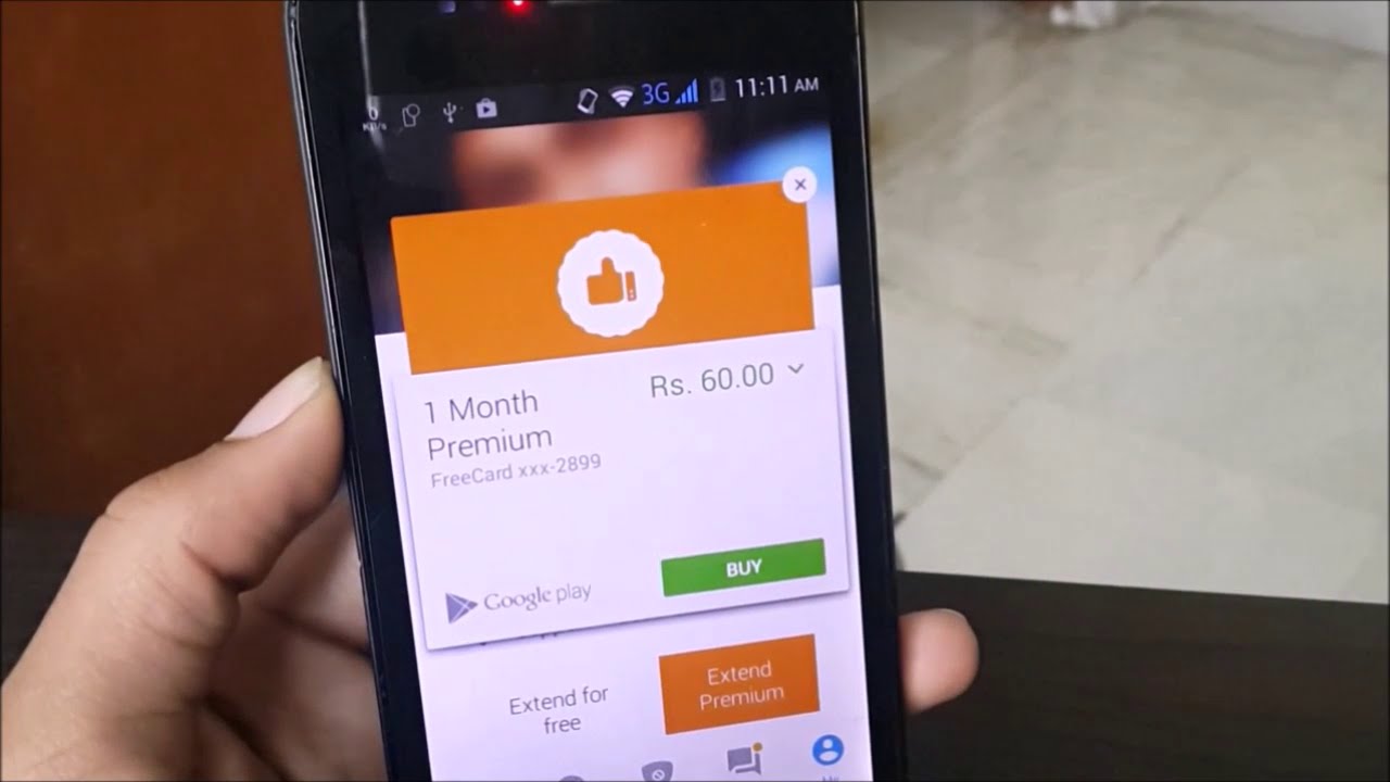 Freemium apps