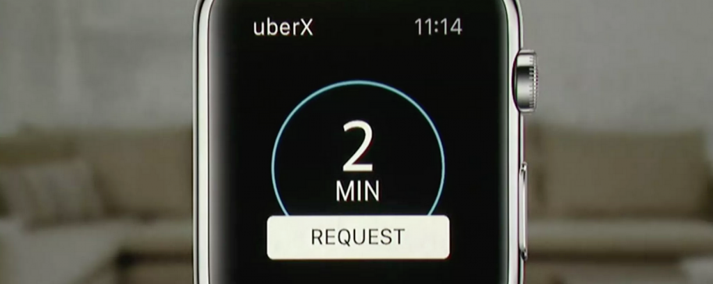 apple watch app uber