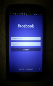 Social Media App Login